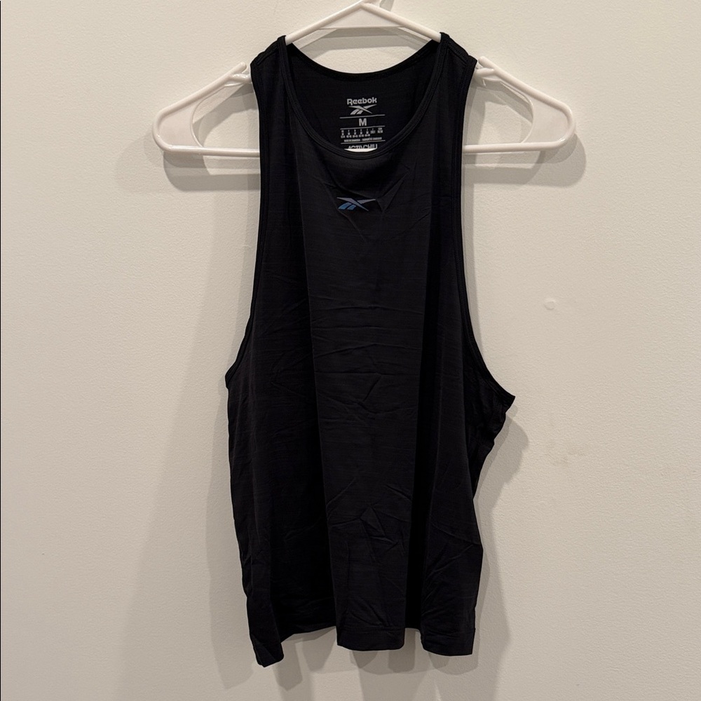 Reebok Women's Sleek Black Tank Top